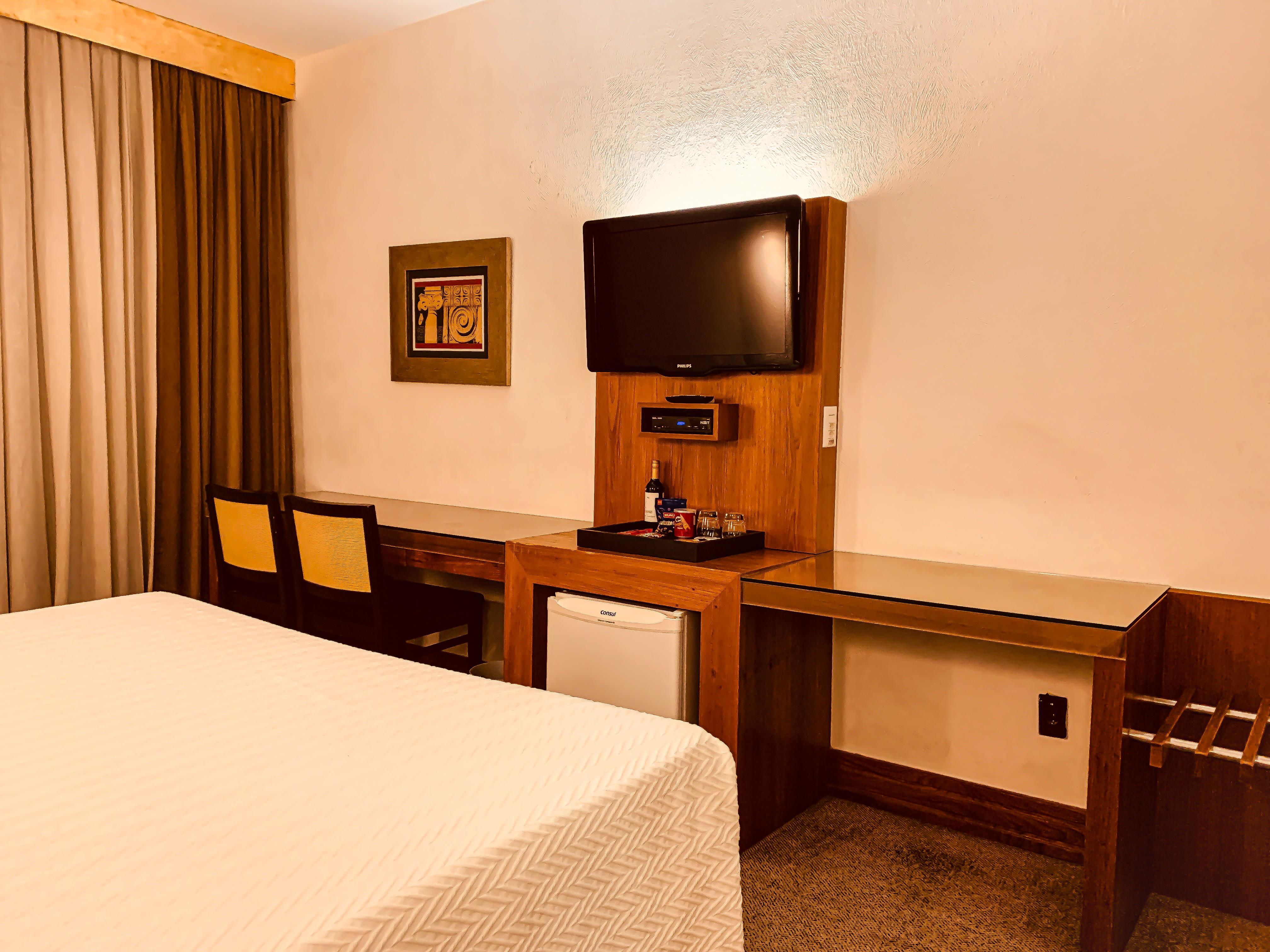 Ouro Minas Hotel Belo Horizonte, Dolce by Wyndham Eksteriør billede A room at the hotel
