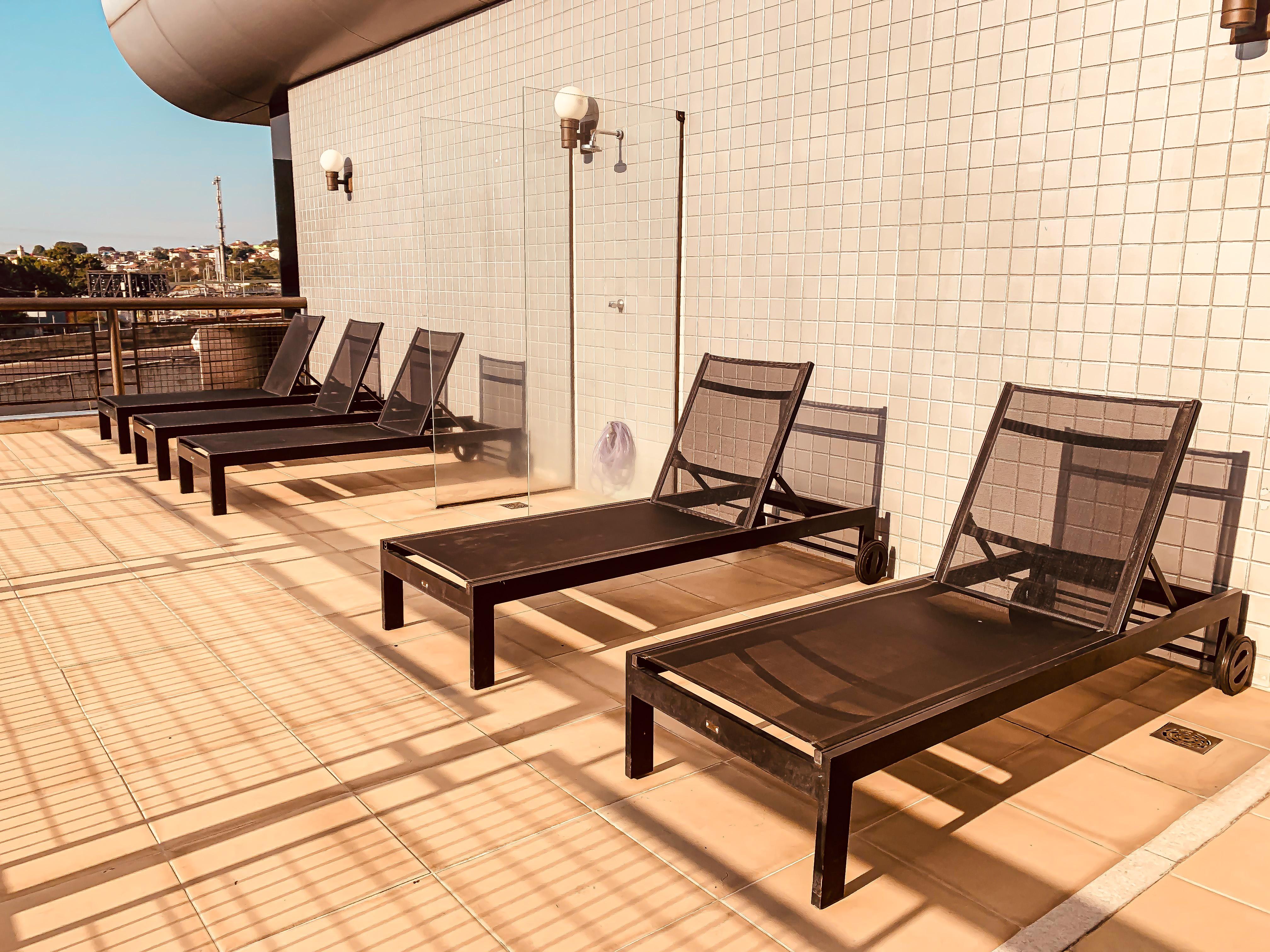 Ouro Minas Hotel Belo Horizonte, Dolce by Wyndham Eksteriør billede Sunloungers